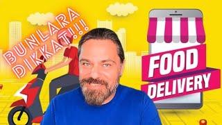 AMERIKA'DA FOOD DELIVERY (YEMEK DAGITIMI) HAKKINDA ALTIN DEGERINDE BILGILER...