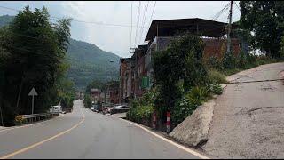 S3Ep910 Cycling Chongqing Wanzhou District G318 1872 passing through the hump section of Lihe Town