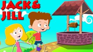 Jack and Jill Nursery Rhyme | Songs And Poems For Kids and Children