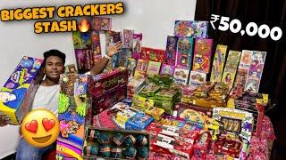 Buying The Biggest Diwali Stash 2024  - Unique Diwali Crackers !