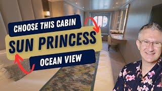 What It's Like Staying in a Sun Princess Oceanview Cabin | Cabin 5226