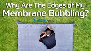 How to Prevent Bubbles When Using Contact Adhesive During an EPDM Rubber Roof Installation (2021)