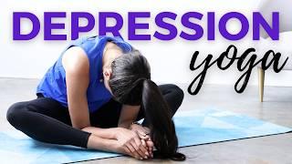 10 min Yoga for Depression & Low Energy | Gentle, Uplifting Practice