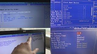 Настройка биоса для установки Windows XP,7,8