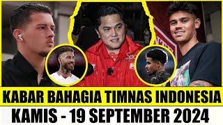 YES ALHAMDULILLAH! MANTAB BETUL INI! 9 BERITA TIMNAS HARI INI19/09/2024Kabar Timnas Indonesia--=-