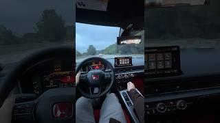 2024 Civic Type-R (Highway Pull) #shorts #pov #honda #civictyper #typer #manual