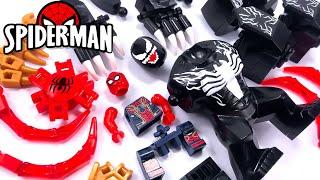 LEGO VENOM & IRONSPIDER SET MARVEL AVENGERS VENOM UNOFFICIAL | Venom Unofficial Lego Minifigure