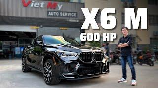 Trên tay BMW X6 M độc nhất tại Việt Nam, SUV 600 mã lực nhập khẩu tư nhân