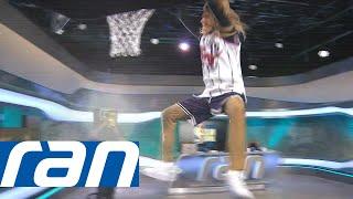 Icke (fast) wie einst Vince Carter! Slam Dunk Contest im ran-Studio | ran NBA | Basketball