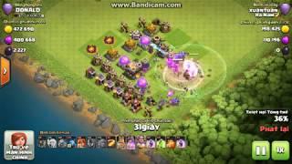 Clash Of Clans funny video - Base bá đạo leo cúp . coc