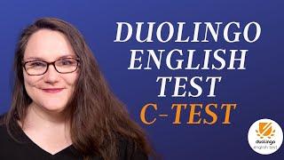 Duolingo English Test CTest Practice Questions