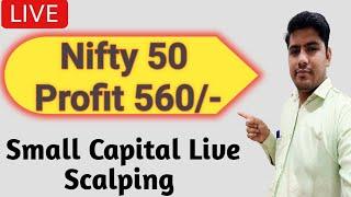 Today Live market profit booked | Scalping | Village Wala Trader| Risky trader 06.09.2023