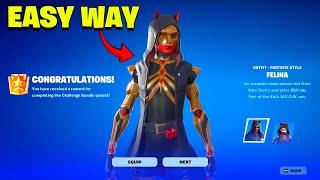 How To Get FELINA Skin FREE in Fortnite (Unlock Now)