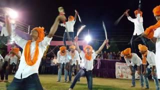 Rajputana Roar - Sword show with pyramid style by rajput boys - Bharuch