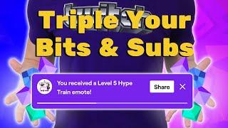 Get More Twitch Subscribers & Bits By Correctly Using Hype Trains Today