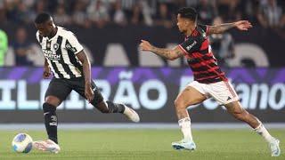 Foi pouco: Botafogo faz 4 a 1 no Flamengo, que terá de juntar os cacos para encarar o Bolívar. LIVE