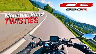 2024 Honda CB650R | Mountain Road and Twisties POV Ride | Beginner Rider