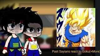 Past Sayians react to Goku(+More)