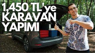 KARAVAN İNCELEME: 1450 TL'ye Karavan Yapımı