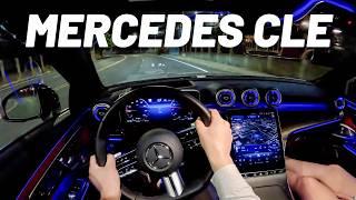 2025 Mercedes CLE | POV Night Drive