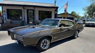 Test Drive 1969 Pontiac GTO SOLD $30,900 Maple Motors 4 Speed V8 #2643