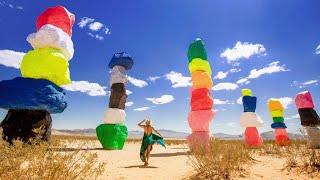 Artist Ugo Rondinone on the influence of Seven Magic Mountains in Las Vegas