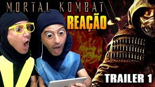 Mortal Kombat Trailer 1 REAÇÃO -  Irmãos Piologo Filmes Reaction