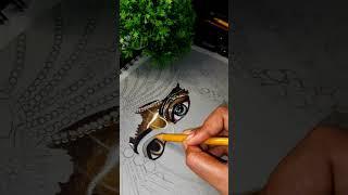 Realistic Krishna drawing  #artistshiuli #viral #shortvideo