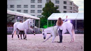 Performance together with Alizée Froment // Galashow Eurocheval 2022