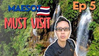 Places to visit Thailand, MaeSot underrated Ep 05: Maesot Waterfall/Cafe