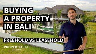 Expert Reveals Shocking Truth About Leasehold vs Freehold in Bali