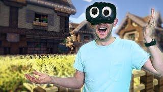 WE FOUND A VILLAGE! | Minecraft Mixed Reality [Ep 11]