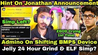 Admino On GodL Shifting BMPS DeviceJelly 24 Hour Grind & ELF Simp Left GodL? Admino On ZGOD & Jonny