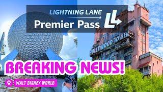 Disney News Update! Lightning Lane Premier Pass Coming to Walt Disney World