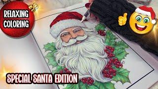 Santa Baby! Christmas Coloring ASMR for Ultimate Holiday VIBES 