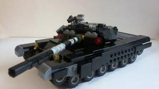 Т-90 из lego. Tutorial