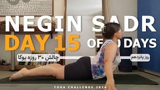 Day 15 of the 30 Day Yoga Challenge Is yoga easy or hard?