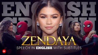 ENGLISH SPEECH | ZENDAYA: We're the Future (English Subtitles)