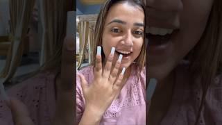 Nail Extension করলাম প্রথমবার  #bengalivideo #shorts #shortvideo #minivlog #youtube #minivlog