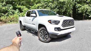 2022 Toyota Tacoma TRD Sport: Start Up, Test Drive, Walkaround, POV and Review