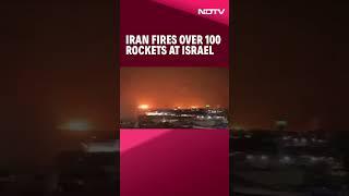 Iran Attacked Israel | Iran Fires Over 100 Rockets At Israel