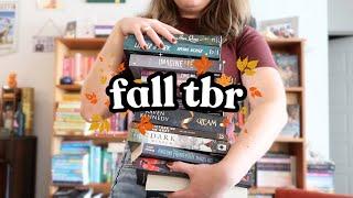 My GIANT Fall TBR // 45+ books!