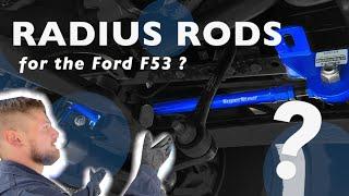 Unveiling the Secret: Why Radius Rods are Essential for a Ford F53 Class A Motorhome