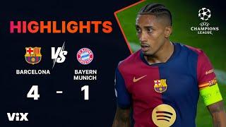 Barcelona vs. Bayern Munich - Game Highlights | UEFA Champions League 2024/25 | ViX