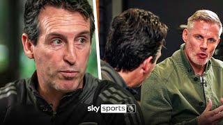 "I want to BREAK our level" | Carra speaks to Unai Emery about two years at Villa & the future