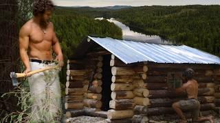 I Sold My House To Build A Cabin | 10 Days Surviving The Far North