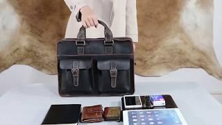 The Premier Men's Leather Messenger Bag | The Real Leather Company