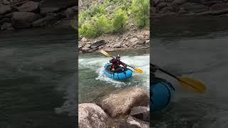 Catching Eddies in the Intermediate Packrafting Course in August #packrafting