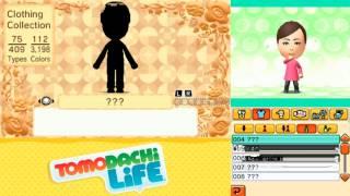 Tomodachi Life: Various Items and stuff