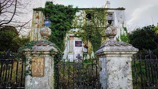 SO HAUNTED I COULDNT CARRY ON - HAUNTED ABANDONED HOUSE LEFT WHEN SHE DIED INSIDE!